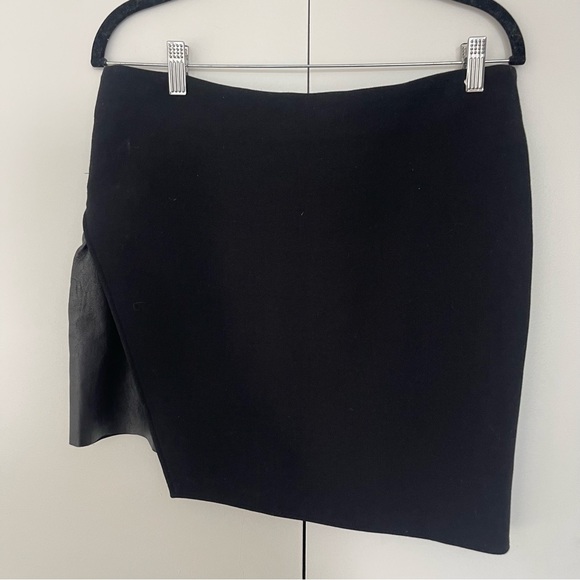 Helmut Lang Asymmetrical Mini Skirt - Picture 8 of 9